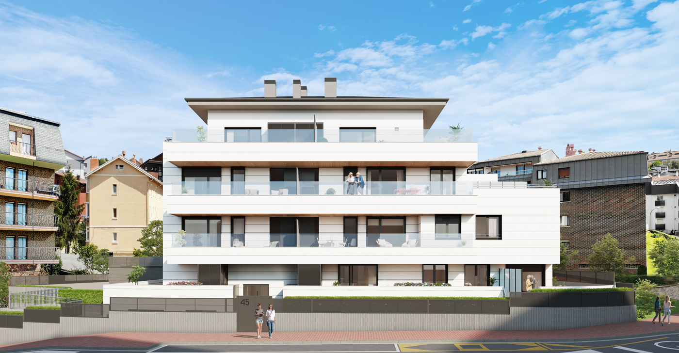 nueva promoción de viviendas en Donostia, Gipuzkoa