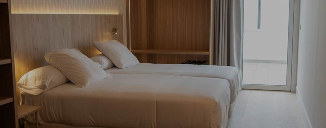 reforma de habitación del hotel ezeiza