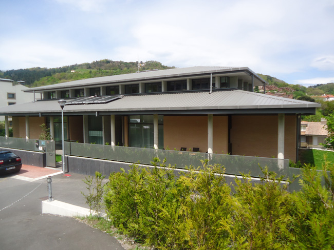 rehabilitación de fachada en donostia, gipuzkoa, entrada